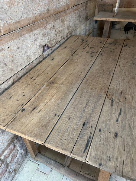 Beautiful French Farmhouse Oak Table