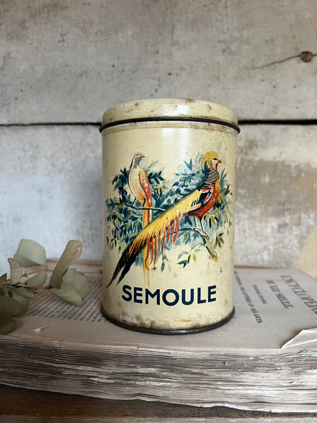 French Semolina Tin