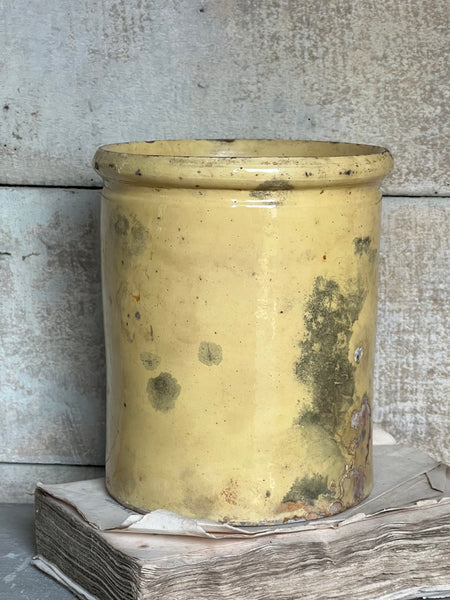 Large Antique Confiture Pot