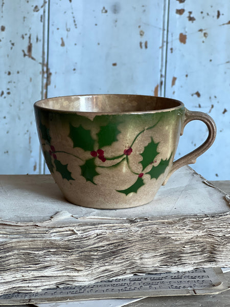 Stunning Aged Vintage French Cup