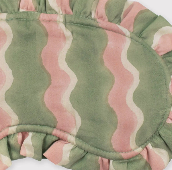 Organic Cotton Frill Eye Mask