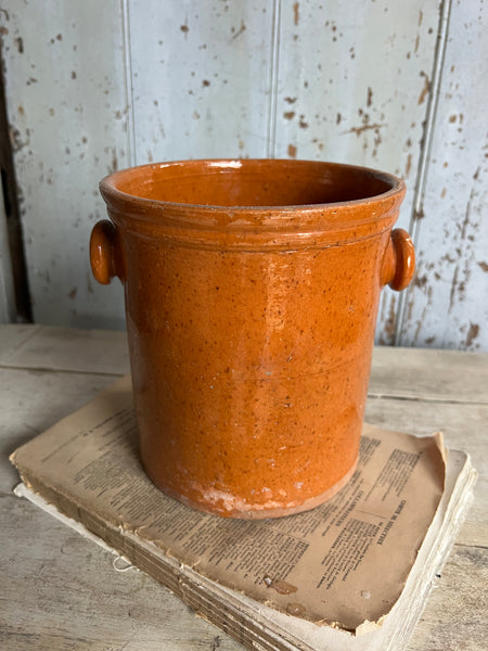Antique Handled Preserves Pot