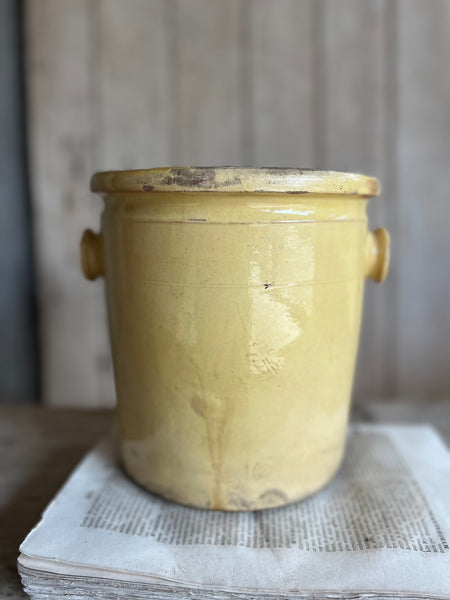 Large Vintage French Preserves Jar