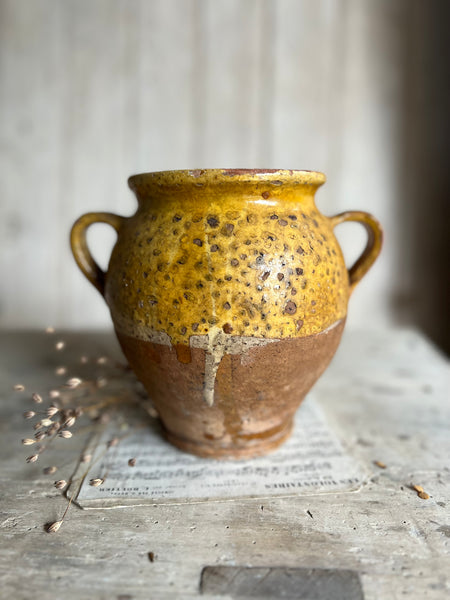 Antique French Confit Jar Small
