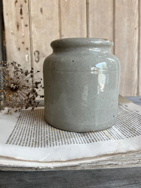 Simple French Stoneware Pot