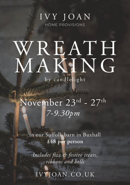 Wreath Making by Candlelight