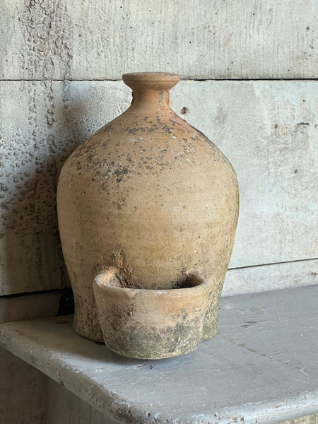 Vintage Earthenware Feeder
