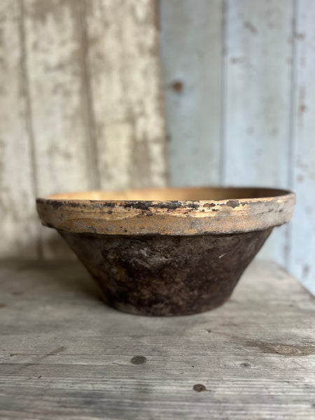 French Earthenware Mixing Bowl