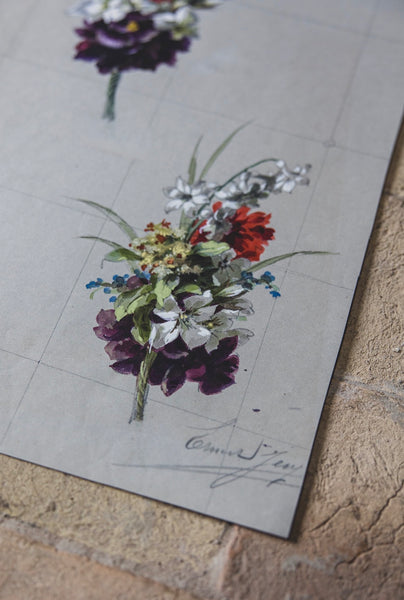 Gorgeous Floral Vintage Painting