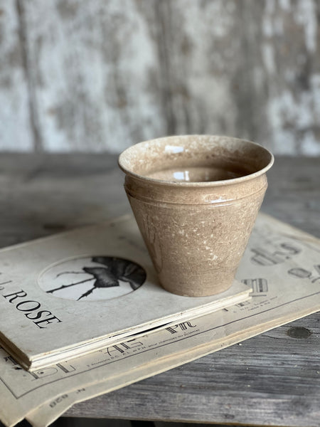 Conical French Antique Pot