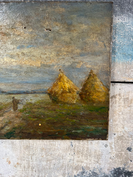 French Landscape Oil Painting