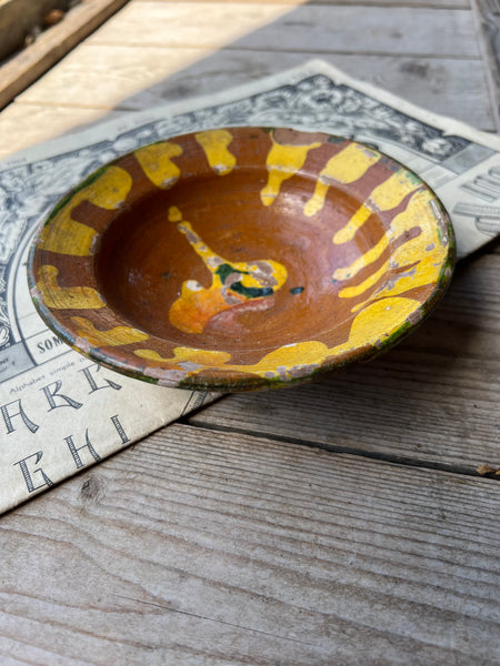 Beautiful Antique Hungarian Bowl