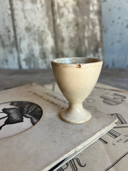 Vintage Aged French Eggcup