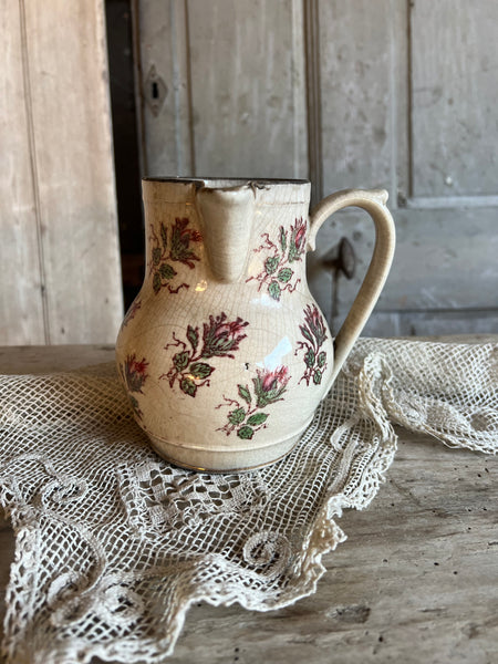 Stunning Vintage Crazed Jug