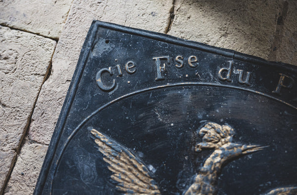 Vintage French Metal Sign