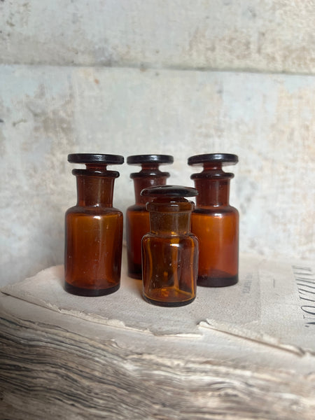 Sweet Collection of Apothecary Bottles