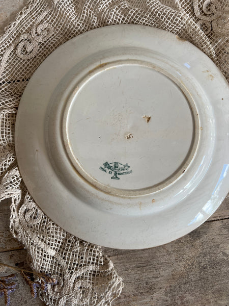 Crisp Creil et Montereau Plate