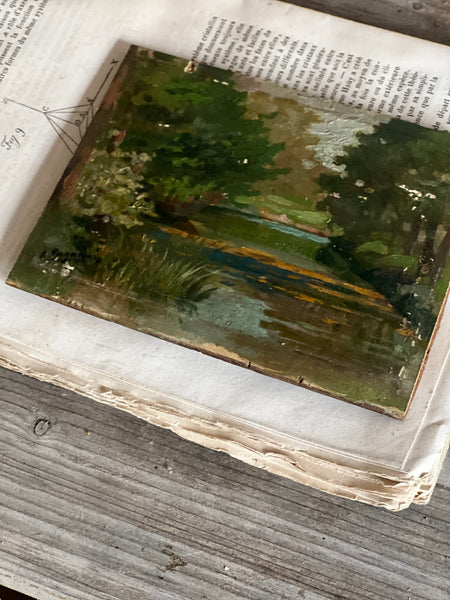 Landscape Oil on Board