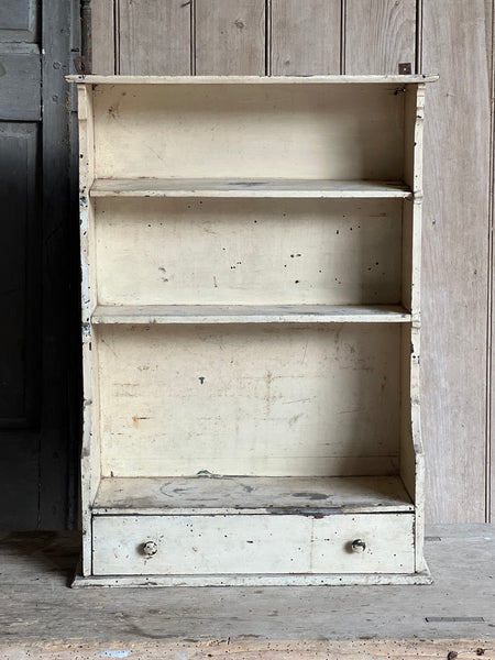 French Chippy Paint Small Shelving Unit