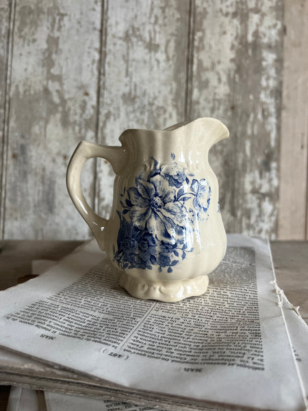 Vintage French Transferware Jug