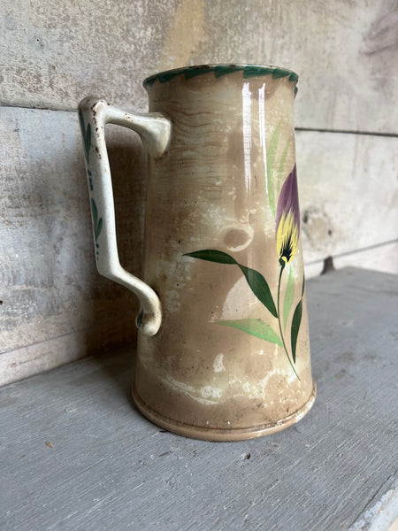 Stunning Large Vintage Crazed Jug