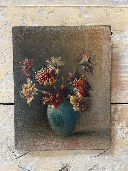 Floral Oil on Board