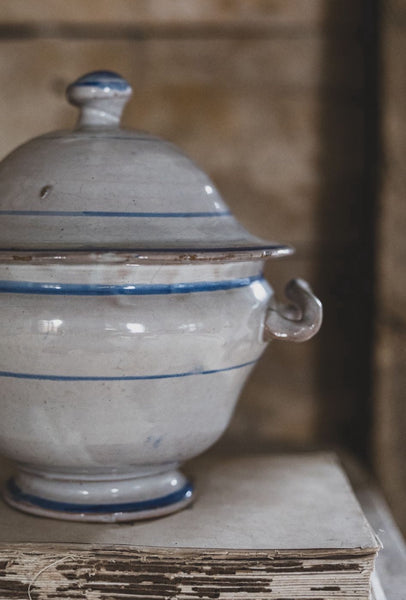 Antique Rare Lidded Soupiere