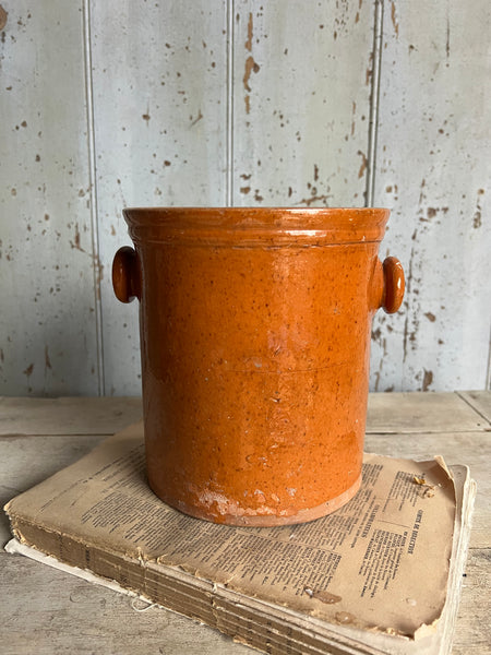 Antique Handled Preserves Pot