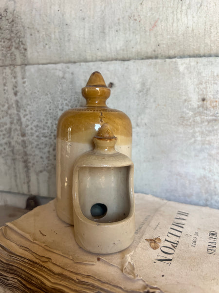 Vintage Stoneware Feeder