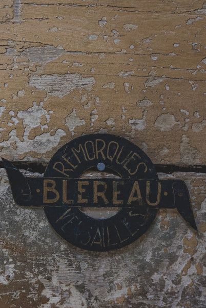 Beautiful French Vintage Sign