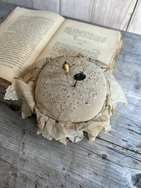 Vintage Rustic French Pin Cushion