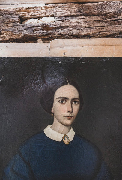 Gorgeous Oil Portrait on Canvas