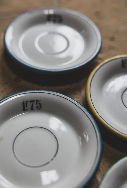 French Vintage Crudite Dishes