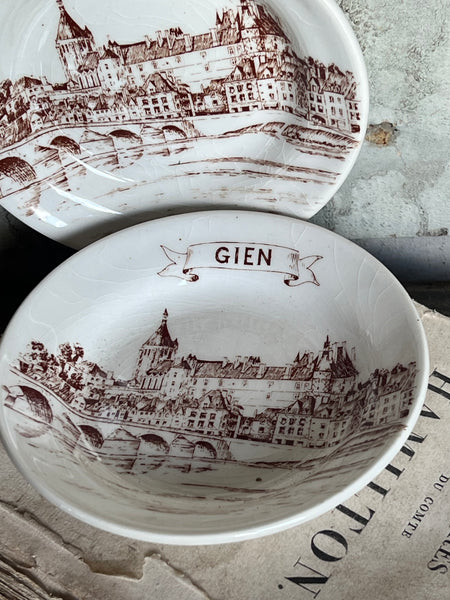 Vintage Gien Mini Plates