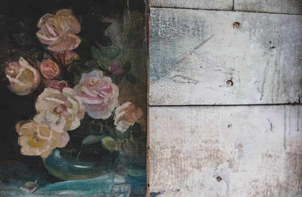 Floral Oil on Canvas