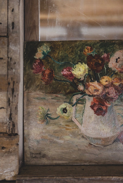 Oil on board by Jeanne Besnard-Fortin 1942