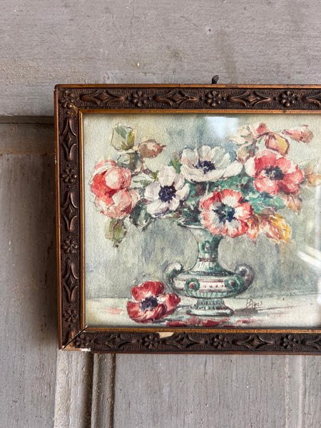 Sweet French Watercolour Painting