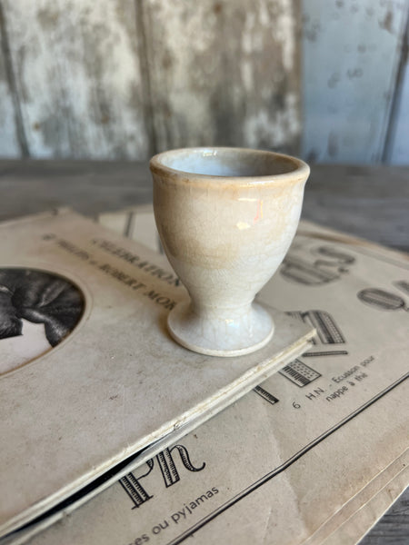 Vintage Aged French Eggcup