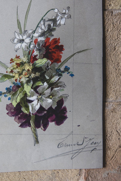 Gorgeous Floral Vintage Painting