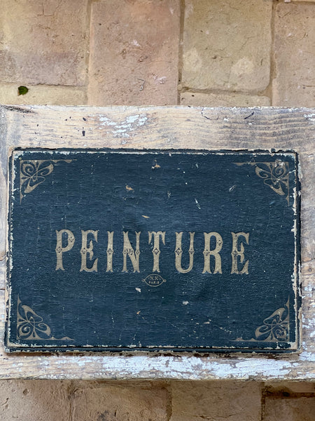 French Painting Sign