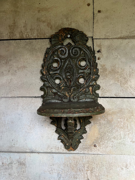 Carved Wall Shelf