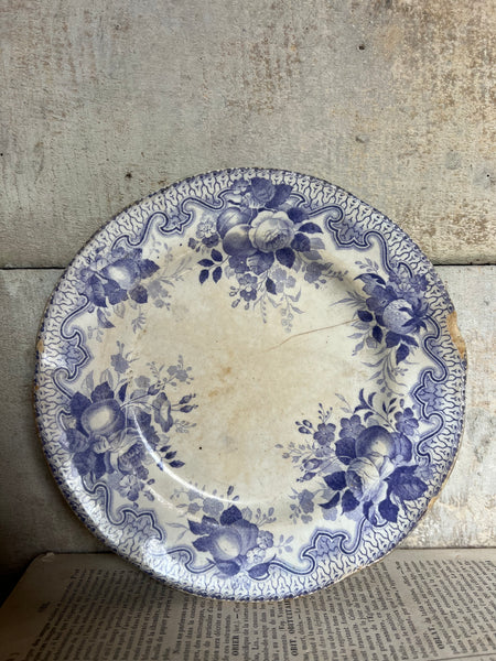 Stunning French Antique Plate