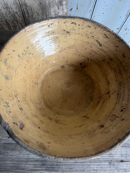 French Earthenware Mixing Bowl
