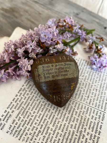 Vintage Heart Tin