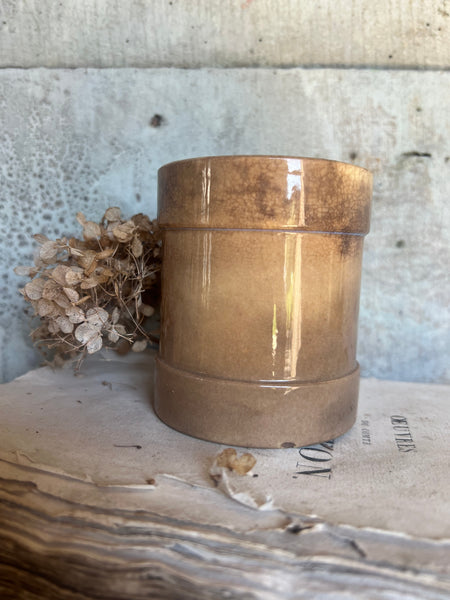 Buttery Antique Confiture Pot