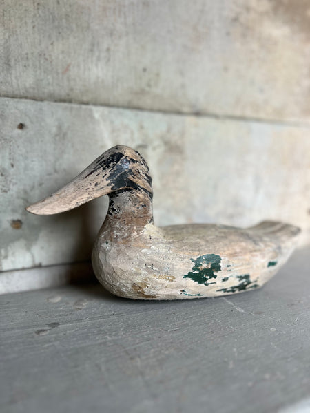 Vintage French Decoy Duck
