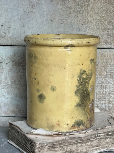 Large Antique Confiture Pot