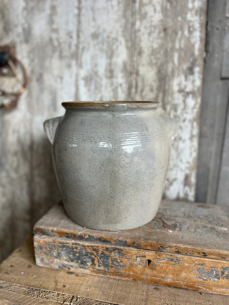 French Confit Jar in Blue