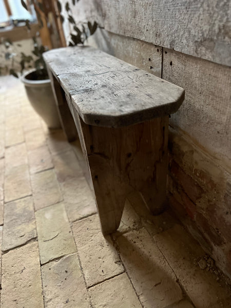 Rustic French Bench