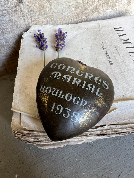 Vintage Heart Tin